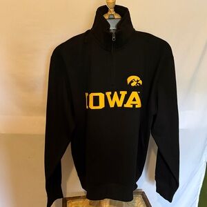 Blue 84 Men’s Iowa Hawkeye Quarter Zip Sweatshirt